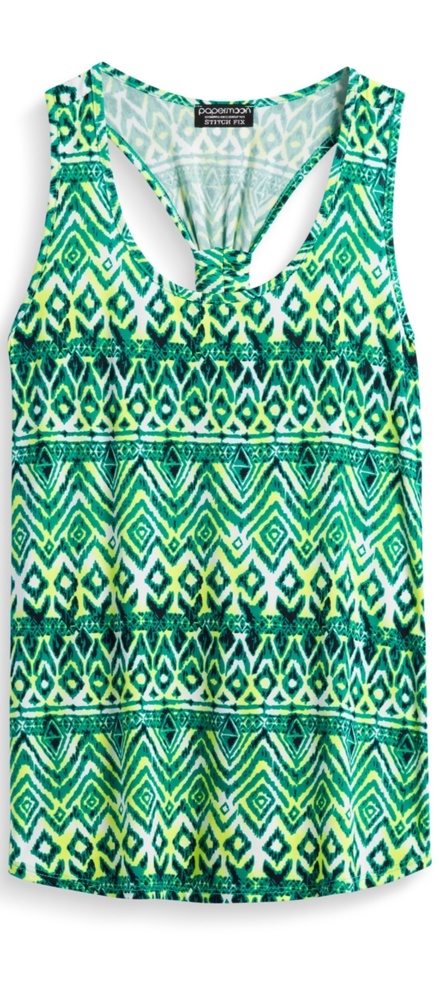 Papermoon Cesi Racerback Knit Top
